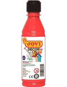 Resim Jovi Akrilik Boya Kırmızı Renk 250Ml 