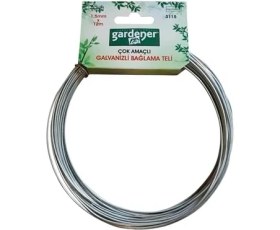 Resim Nacario 3115 Galvanizli Çok Amaçlı Bağlama Teli - 1,5mm x 12M 