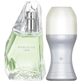 Resim Avon Perceive Dew Edt 50 ml Kadın ve Perceive Kadın Rollon Paketi 