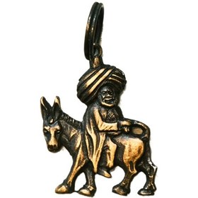 Resim Uğurlu Künyeler Pet + İnsan Aksesuarı: Nasreddin Hoca - Oksitlenmiş 