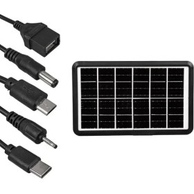 Resim Sb Shopping ZO-710 6 Volt 1.33 Amper 8 Watt Güneş Enerjili Şarj Solar Panel 