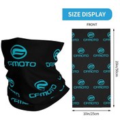 Resim Champrınt Cfmoto Motosiklet Bandana - Çok Fonksiyonlu Unisex Yetişkin Rüzgar Geçirmez Balaclavas 