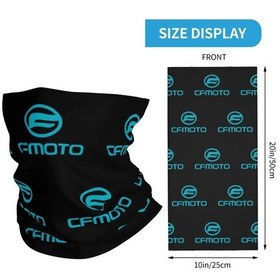Resim Champrınt Cfmoto Motosiklet Bandana - Çok Fonksiyonlu Unisex Yetişkin Rüzgar Geçirmez Balaclavas 