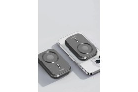 Resim Earldom PD61 3-in-1 10.000 mAh Powerbank | 15W Kablosuz + 20W Type-C PD + Stand & Manyetik Tutma – Gri 