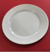 Resim Melamin Servis Tabağı Pasta Ve Yemek Servis Tabağı Kırılmaz 26 Cm 