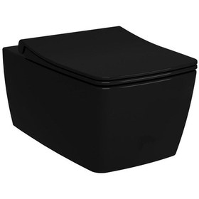 Resim Vitra Metropole Rim-ex Asma Klozet Siyah 7672b070-0101 