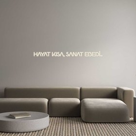 Resim Özel Tasarım : HAYAT KISA, SAN... 