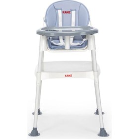 Resim Kz Yummy Kanz Mama Sandalyesı Gri 