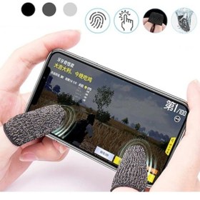 Resim Pubg Eldiven Ter Tutmaz Pubg Mobile Çift Parmak Eldiven 