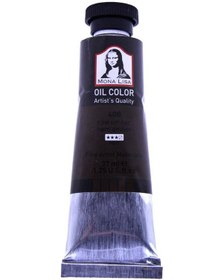Resim Mona Lisa 37mm Yağlı Boya - Kahverengi Ham - Kehribar Rengi 