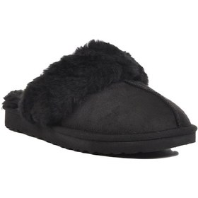 Resim Pierre Cardin Pc-54392 Z Siyah Kürklü Terlik Siyah 