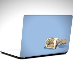 Resim Kalem Traş Laptop Sticker 12 İnch (29X24CM) 