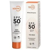 Resim Soltis SPF50 %100 Mineral Güneş Koruyucu Krem 50 ml 