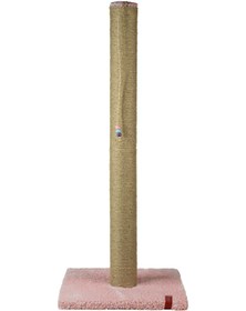 Resim PUGALO 82cm Lüx Tırmalama Tahtası Catnipli Jüt Tırmalama Pembe Minder Yüzey 