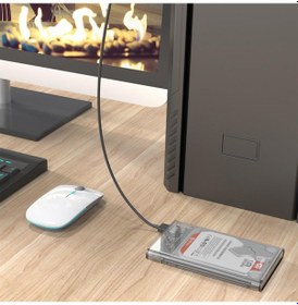 Resim Orıco Usb 3.0 Micro B Şeffaf 2.5 İnch Sata Ssd Hard Disk Kutusu 