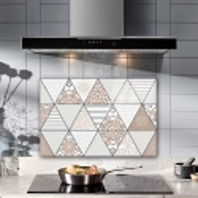 Resim Decorita Mandala Desenli | Cam Ocak Arkası Koruyucu | 40cm x 60cm 