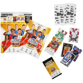 Resim STOREMAX Match Attax 24/25 Starter Pack (Album, 29 + 3 LE Kartı Dahil!) 1185222 