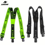 Resim Motosiklet Sürüşü Ağır Hizmet Brakeleri Pantolon Askıları Elastik Ayarlanabilir Y Geri Askıları Motosiklet Yarışları Pantolonları Powersports Temel Katmanlar - Üstler 