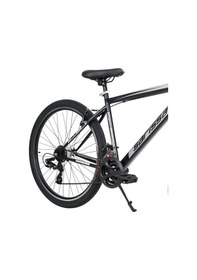 Resim Sarissa Moon 26" Jant Mtb Ön Amortisörlü Shimano 21 Vites Wake Gidon V Fren Dağ Bisikleti Siyah Gri 