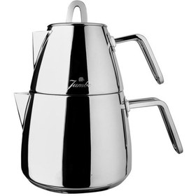 Resim Jumboteos Çaydanlık Metal Saplı Çelik 