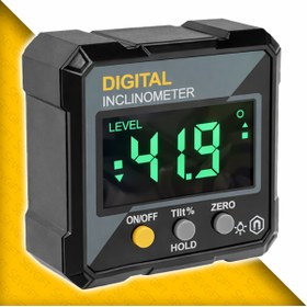 Resim Sevgift Dijital Eğim Ölçer | Mıknatıslı | Açı Ölçer | 5315-90C 