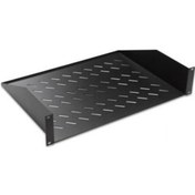 Resim Lande Sabit Raf 1U 19" Rack Mount 2 Noktadan Bağlantılı Kabinet R 