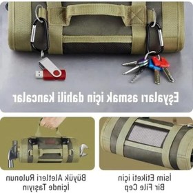 Resim Ağır Hizmet Tipi Katlanabilir Takım Çantası, Marangoz Ve Tamirci İçin Uygun 