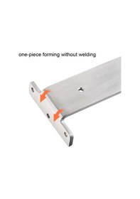 Resim Sones 300mm 5.5mm Kalınlığında Paslanmaz Çelik Üçgen Braket Kitaplık Bölme Plakası 