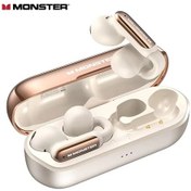 Resim Monster Ac601 Ows Kablosuz Bluetooth Kulaklık Enc Çağrı Gürültü Önleyici Kulak White 