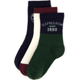 Resim U.s. Polo Assn. Erkek Çocuk Yeşil Çorap (Soket) 50318049-VR054 