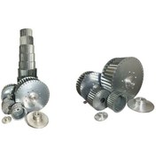 Resim Çap 240 Boy 90 Delik 24 Mm Sol Yön Radyal Fan Pervanesi 