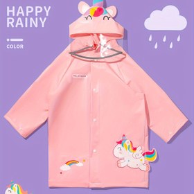 Resim MELITTDEER Sevimli Unicorn Kapüşlu Yağmurluk Çocuklar İçin - Pembe EVA Yağmurluk Rain Jaketi ile Gökkuşağı ve Yıldız Tasarımı, Bol Kesim, Uzun Kollu ve Hafif, Dış Mekan Oyunları, Okul ve Partiler İçin Mükemmel, Dış Mekan Oyun Ekipmanları|Oyun Sever Tasarım|Ayarlanabilir Kapüş 