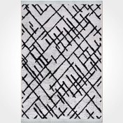 Resim Crea Rain Halı - Beyaz - 80x150 cm 