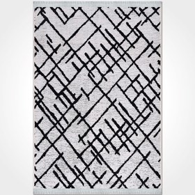 Resim Crea Rain Halı - Beyaz - 80x150 cm 