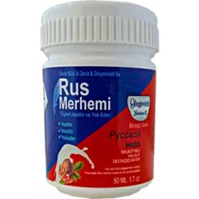 Resim Rus Merhemi Russıan Glare Tüy Dökücü Azaltıcı Merhem 50 ml Krem Formunda 