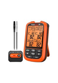 Resim Thermopro Tp863b 2problu Zamanlayıcılı 610m Kablosuz Barbekü/mangal Profesyonel Pişirme Termometresi 