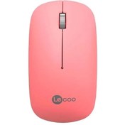 Resim Lenovo Lecoo WS214 Kablosuz Optic 1600DPI Pembe Mouse 