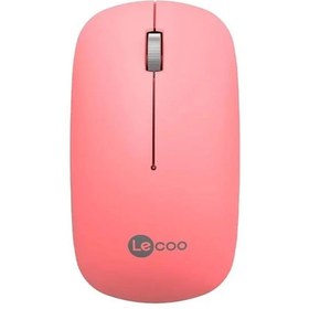 Resim Lenovo Lecoo WS214 Kablosuz Optic 1600DPI Pembe Mouse 