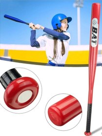 Resim Bat Marka 25'' İnç 64 Cm Metal Beyzbol Sopası Kırmızı 