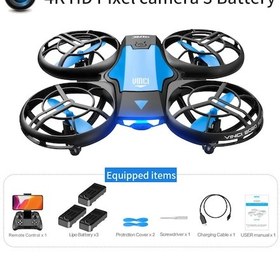 Resim V8 Yeni Mini Drone 4k Meslek Hd 1080p Geniş Açı Kamera Wifi Fpv Rc Dron 4k Hd Camera 3b 