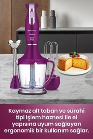 Resim GoldMaster Lavanta Mor Elektrikli Mutfak Çeyiz Seti 3 Lü Evlilik Paketi 