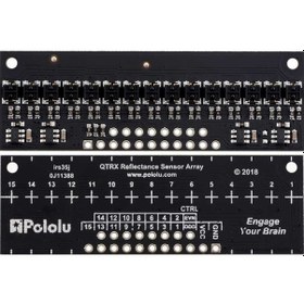 Resim Qtrx-Hd-15A 15'Li Çizgi Algılama Sensörü (Sık Sensör Dizilimli) 