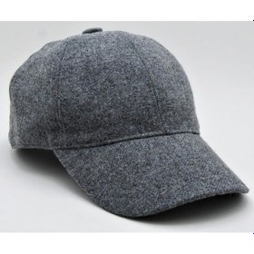Resim Erkek Kışlık Kaşe Snapbacks Füme Şapka 