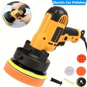 Resim Pürüzsüzleştirme Makinesi, Değişken Hızlı Araba Pürüzsüzleştirici 600-3700 RPM, Çıkarılabilir Tutma Sapı/2 adet Sünger Ped/1 adet Kendinden Yapışkanlı Disk/1 adet Yün Ped/Anahtar Çok Amaçlı Kullanım İçin 