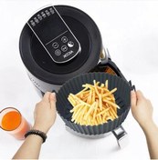 Resim My Easy Shop Silikon Airfry Pişirme Kabı Tüm Airfryerlara Uyumlu % 100 Silikon Ekonomik Pişirme Kabı 