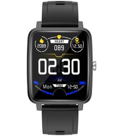 Resim Yifomall V10 1.4" Renkli Dokunmatik Ekran Akıllı Saat Siyah 