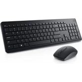 Resim Dell KM3322W Kablosuz Klavye Mouse Set Türkçe Siyah 580-AKGI 