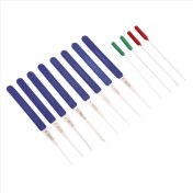 Resim Dadata 12PCS Mavi Kilit Seçim Kırık Anahtar Kaldır Otomatik Çilingir Aracı Anahtar Çıkarıcı Donanım Paslanmaz Çelik Tutucu Dıy El Aletleri (Yurt Dışından) 