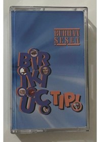 Resim Burhan Şeşen Bir İki Üç Tıp Kaset Orjnal Dönem Baskı Kaset 