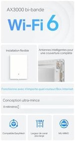 Resim TP-Link Archer Air R5, AX3000 Dual-Band Wi-Fi 6 Air Router&Menzil Genişletici, Gigabit Port, Ultra İnce Tasarım, EasyMesh Destekli, Xbox/PS/Steam için İdeal, HomeShield, Esnek Kurulum Seçenekleri 